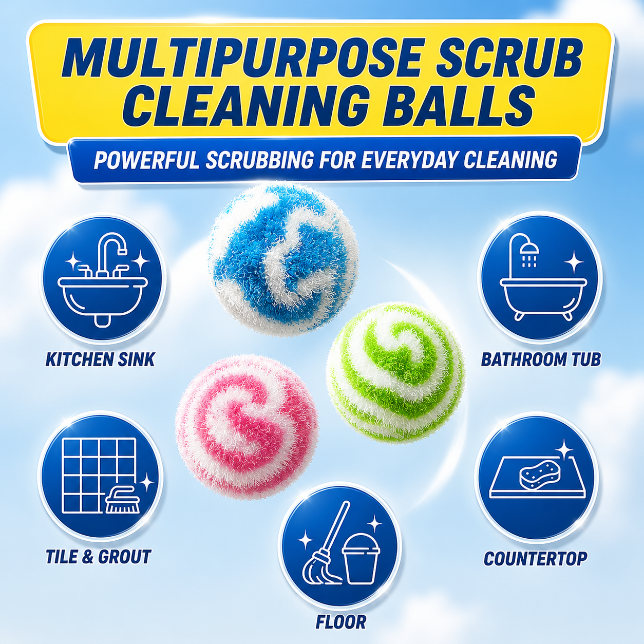 360° Magic Powerful Cleaning Ball（副本）