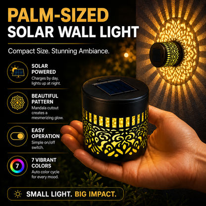 Orofera®🌈Solar Mandala light