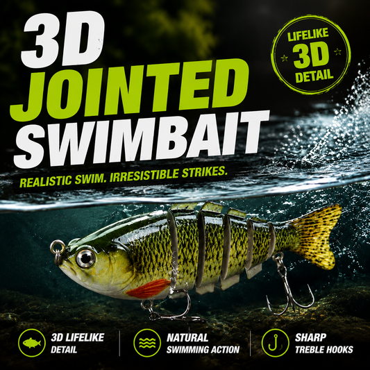 orofera®🐟6-Segment Jointed Minnow Swimbait Lure