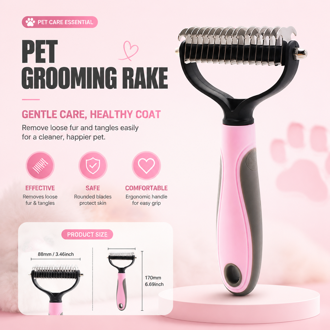 Orofera®🐶🐱FurEase Cat & Dog Grooming Tool（UPSELL）