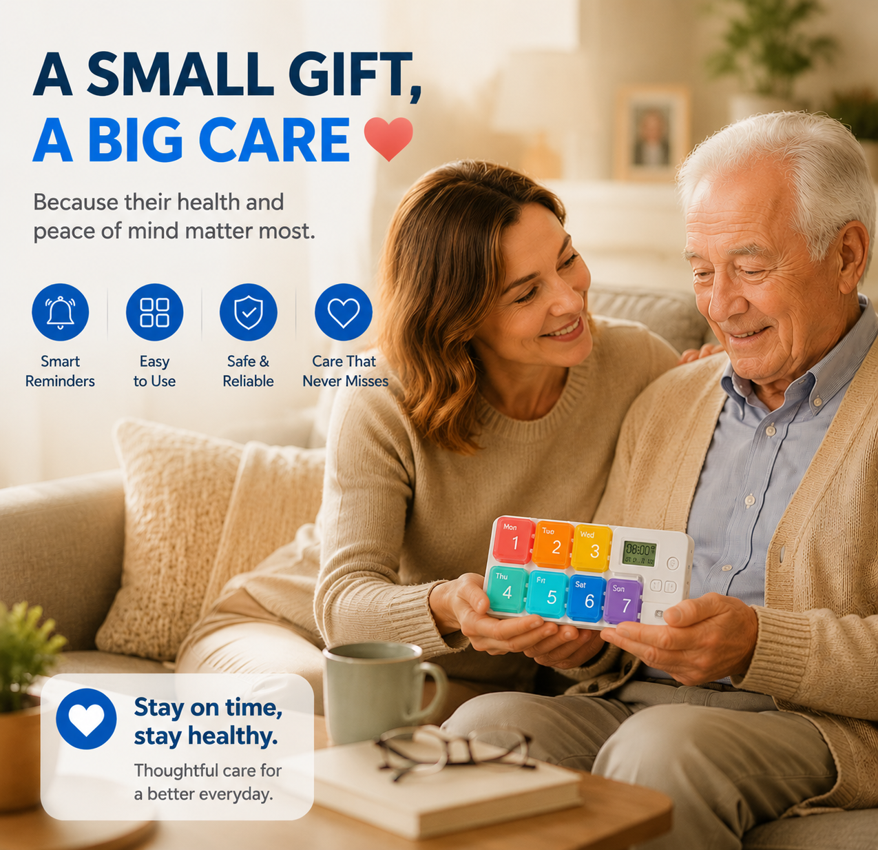 Orofera®Smart Pill Reminder Box💊🗃️