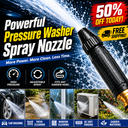 FREE GIFT🎁-Powerful Pressure Washer Spray Nozzle