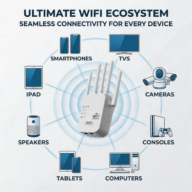 (upsell)Orofera®🚀Professional 1200Mbps WiFi Extender 📶