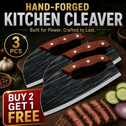 BUY 2 GET 1 FREE🔥Orofera® 🔪Hand-Forged Kitchen Slicing Cleaver（副本）