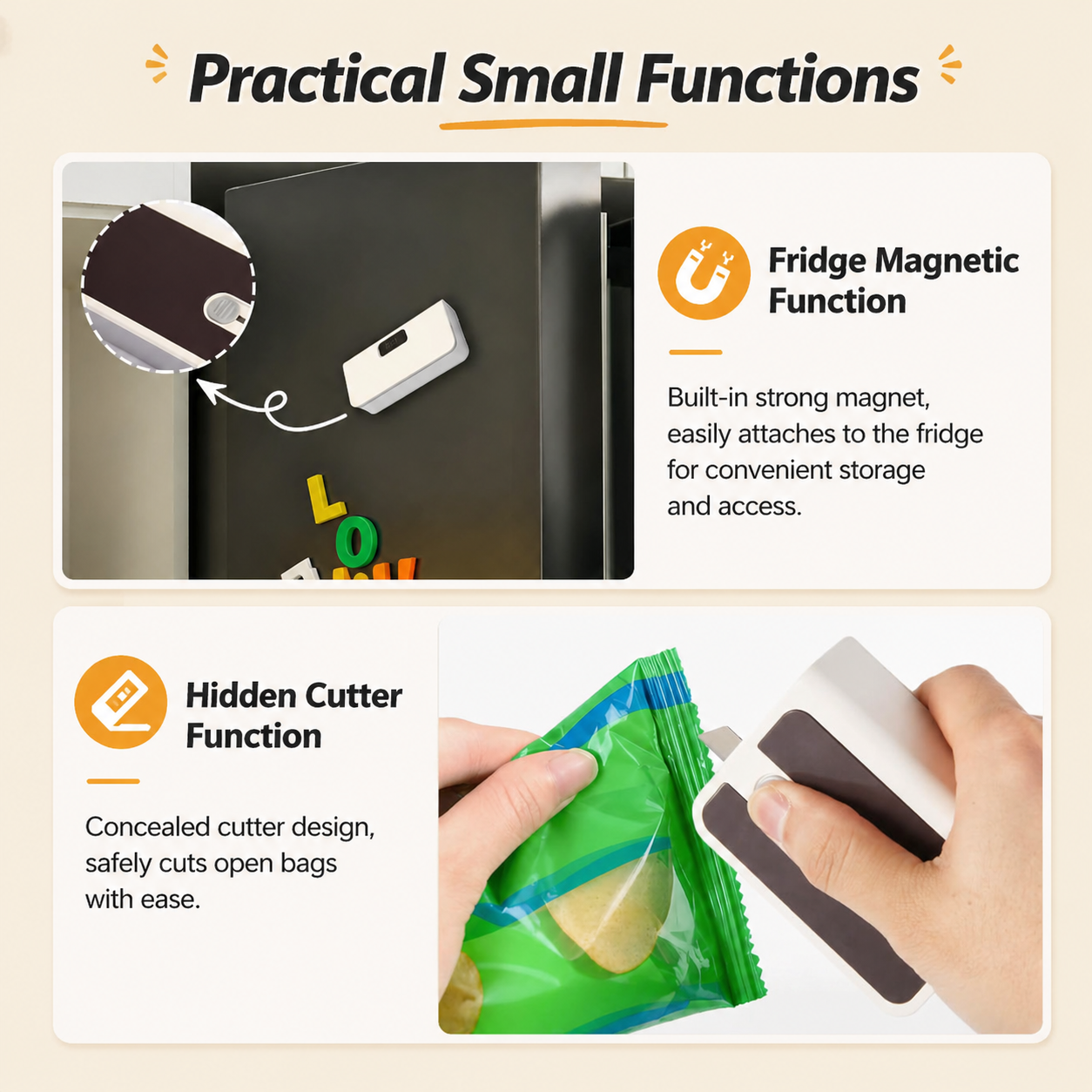 Orofera® 🛑 2-in-1 Portable Bag Sealer