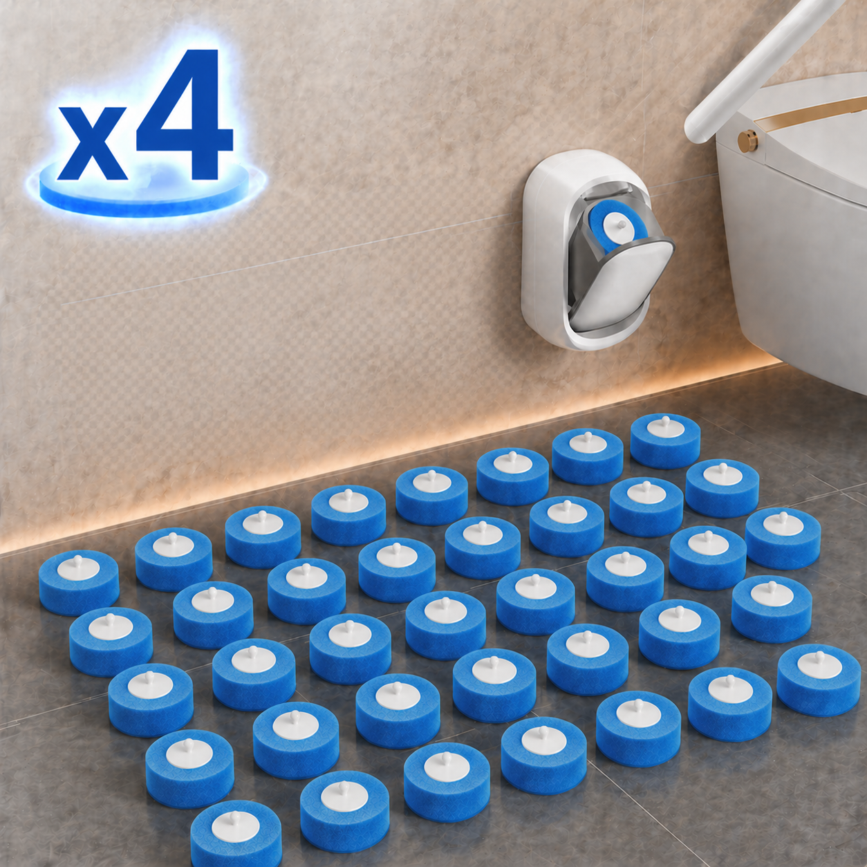 4X Refills  (1 Handle + 24 Refills)