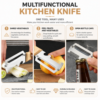 Orofera®🔪 Compact Multi-Tool Kitchen Knife