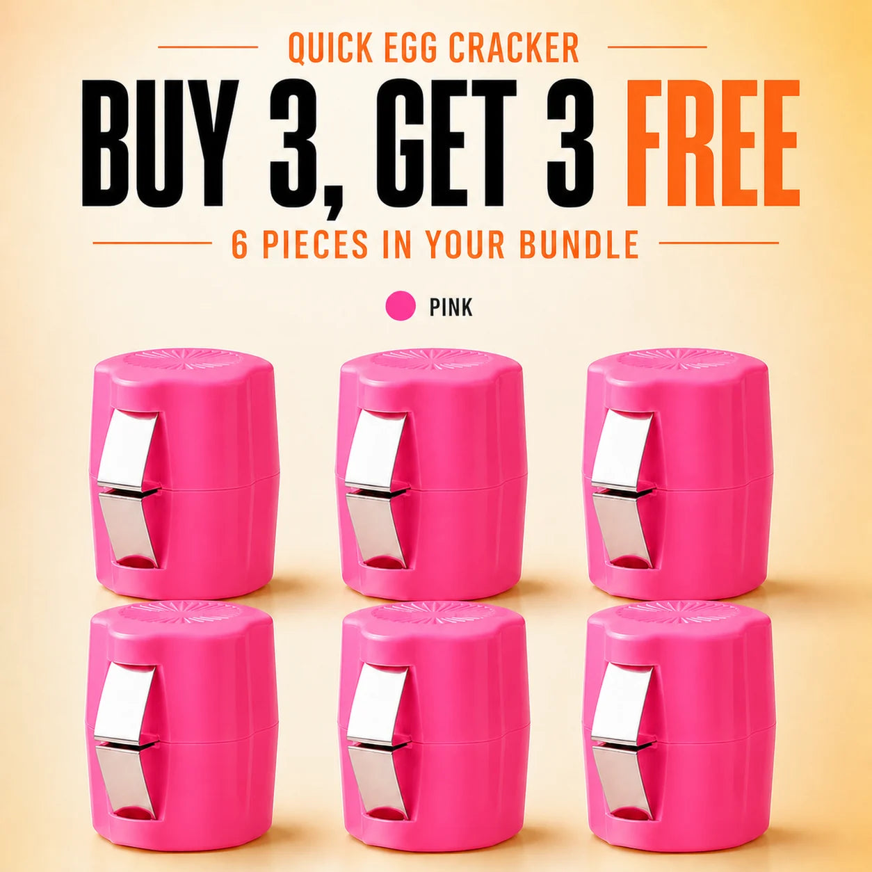 Handheld Egg Cracker & Separator
