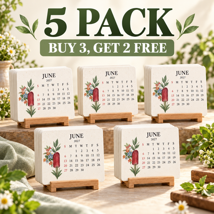 🆙 Eco-Friendly Plantable “Growing Joy” Seed Calendar 2027