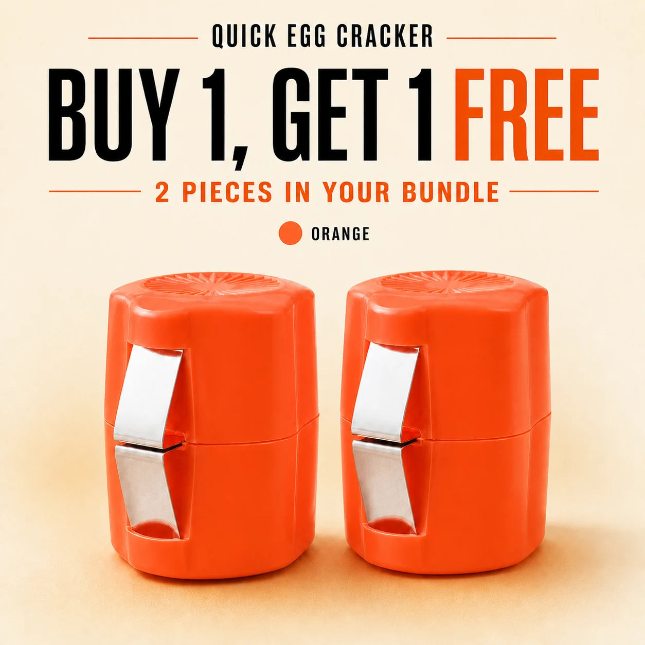 Handheld Egg Cracker & Separator
