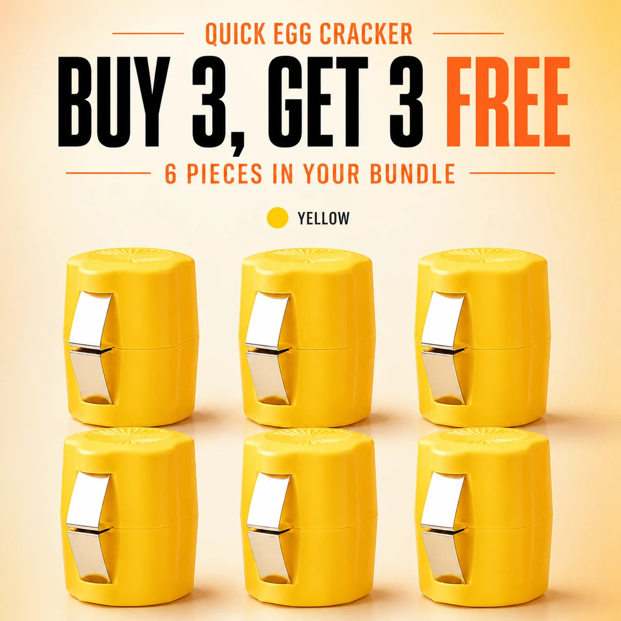 Handheld Egg Cracker & Separator