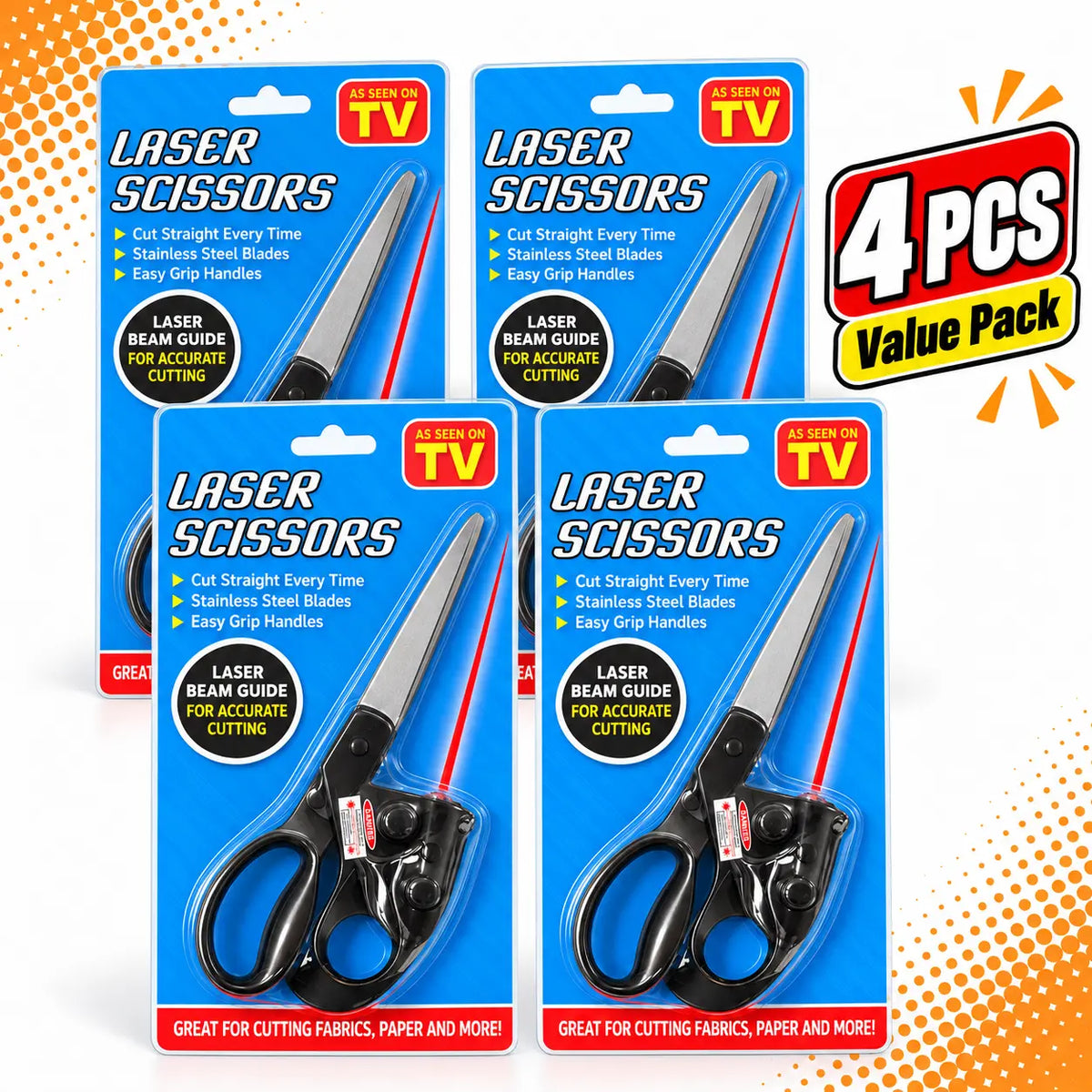 🆙Multi-Purpose Laser-Guided Scissors